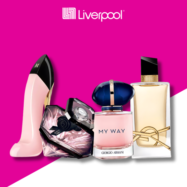 Set de 4 Perfumes Good Girl Blush + Trésor + My Away + Libre 100ML