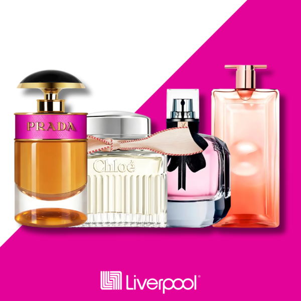 Set de 4 Perfumes Prada + Chloé + Idole + YSL Mon Paris 100ML